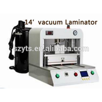 Quickly automatic laminator machine used for repairing all kinds of cellphone touch screen manufacturing process 14 inch